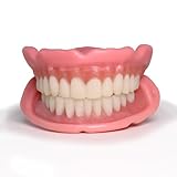 Easy Denture, Boil-and-Bite Functional Denture, Self-fit at Home, Fully Adjustable for Narrow or Wide Arches, Long or Short-term Solution, Eat, Drink and Smile Confidently, Medium/Large Denture Set