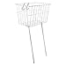 Wald 135 Front Grocery Bicycle Basket (14.5 x 9.5 x 9, White)