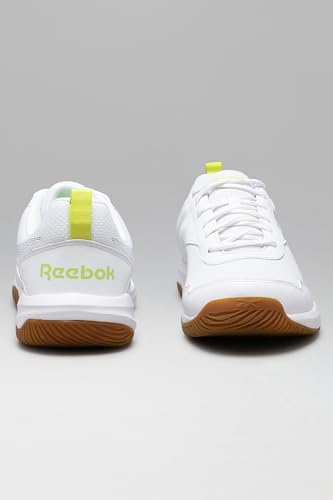 Image of Reebok Men's Badminton Shoes Cushioned Non-Marking Indoor Sports Shoes for Men | Lightweight Flexible Court Shoe | Badminton, Tennis & Indoor Sports | Courtflex M