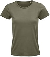 Sustainable Fabric: This Ladies Organic T - Shirt is made from organic cotton, an eco - friendly choice that promotes sustainable fashion. It's a great option for environmentally - conscious shoppers. Quality Construction: With a 1x1 ribbed collar, t...