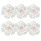 fiori di carta crespa semplici per bambini Design realistico: realizzati in carta di qualità, questi fiori offrono un aspetto realistico che porta raffinatezza e bellezza a qualsiasi spazio a tema.