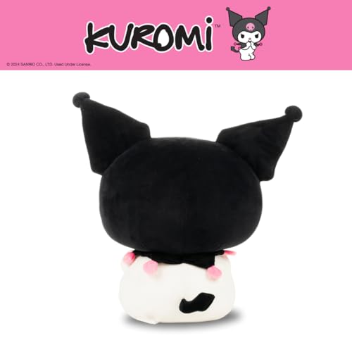 Image of Franco Calm Kuromi Bedding Super Soft Plush Calming 3Lb Weighted Cuddle Pillow Buddy, Comfort Pillow, (Officially Licensed Product)