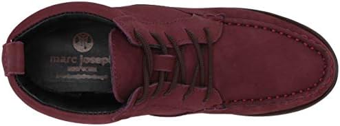 Marc Joseph New York Unisex-Kid's Leather Made in Brazil Lightweight Chukka Ankle Boot, Wine Nubuck, 3 M US Little Kid | Image 4