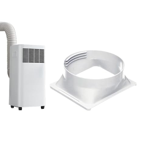 Adaptador de manguera de aire acondicionado portátil para una salida de escape fácil en pisos
