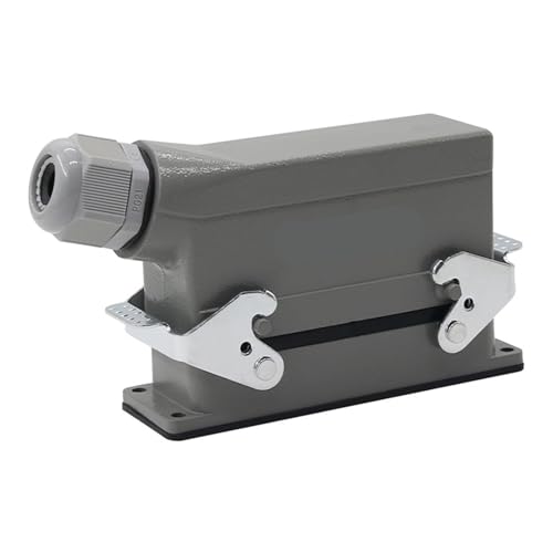 Conector pesado rectangular impermeable 24 pines 500V 16A miniatura 1