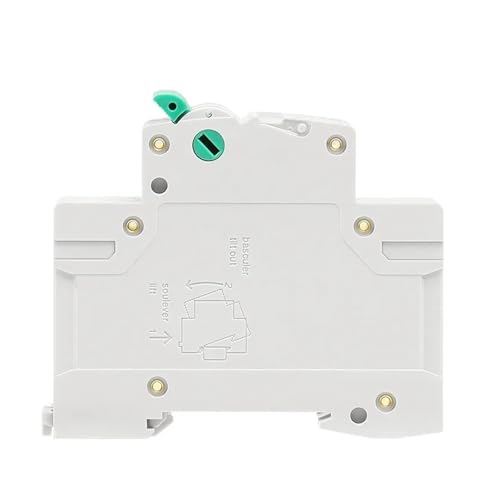 Riel DIN de 2 polos GYH8 63A interruptor de corte bipolar para cuadros de distribución 4