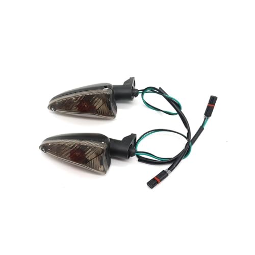 Clignotants moto smoke grey avant arrière pour Aprilia RS4 125 et RSV 1000R