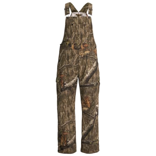 Scent Blocker Shield Series Fused Cotton Bibs, Hunting Overalls for Men (US, Alpha, Large, Regular, Regular, MO Country Roots)