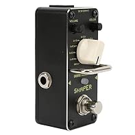 [EASY CONTROL] Experience seamless operation with the Guitar Effect Pedal Shaper, designed with 3 intuitive control knobs that allow for effortless adjustments. Whether you're a beginner or a seasoned guitarist, this pedal makes it easy to enhance yo...
