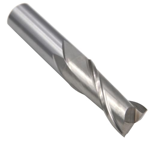 Image of 2Pcs 6mm 2Flutes 2Pcs HSS M2 Square Nose End Mill Flat Cutter CNC Slotting Cutting Profiling Router Bit for Steels Aluminum Copper Brass Bronze Cast Iron