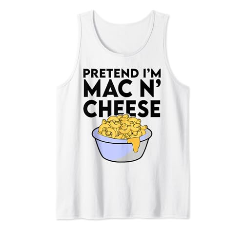 Pretend I'm Mac N Cheese Mignon drôle éléphant blanc Débardeur