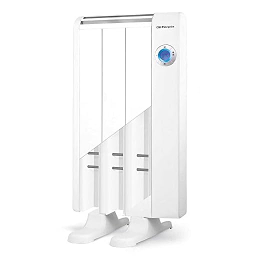 Orbegozo RRW 500 Emisor térmico WiFi Bajo Consumo, Sin Aceite, Programable, 3 Modos, Orbegozo App, 500 W