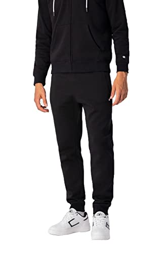 Pantalon de survêtement Champion Homme C-Logo Zip avec poches latérales confortables en coton mélangé