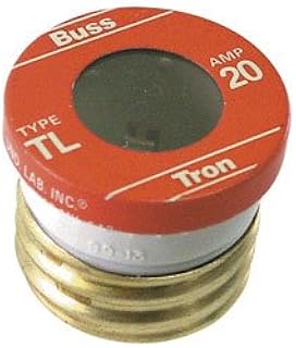 Bussmann BP/TL-20 Medium-duty Time Delay Plug Fuse 20 Amp. (Pack of 5)