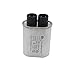 Meter Star CQC Universal Household Microwave HV Capacitor Replacement 2100V 0.91uF MFD Compatible ch85 21091 AC H.V.Capacitor 10/85/21 50/60Hz NO PCB