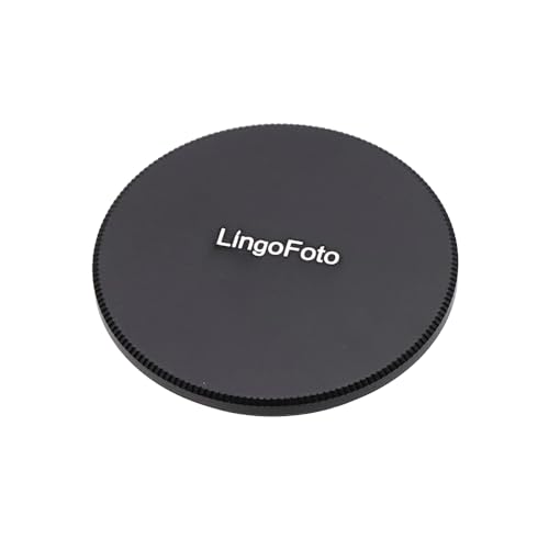 LingoFoto Metal Lens Filter Front Cover 52mm Durable protective cover for camera lens filters with precision fit aluminium alloy.