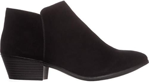 Style & Co. Womens Wileyy Fabric Almond Toe Ankle Fashion, Black, Size 8.0 | Image 4