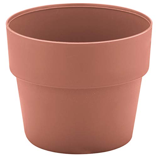 Vaso Para Plantas Pequenas Vaso de Flores Sala 14.5 x 12 cm Terracota Cultivar