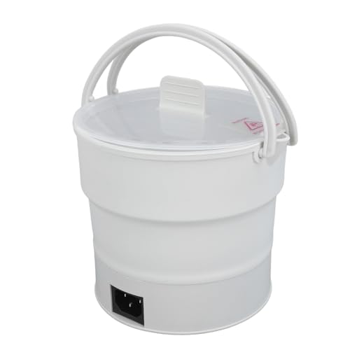 Mini Slow Cooker, Dual Voltage Silicone Fast Heating Ramen Pot Electric Ramen Cooker Foldable Electric Cooker Foldable Heating Pot Mini Foldable Heating Pot Portable Electric (US
