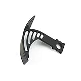 Motorcycle Curved Side Mount License Plate Holder Bracket for Honda CBR 600RR 2005-2012 1000RR 2004-2013 2006 2007 2008 09 (Black)