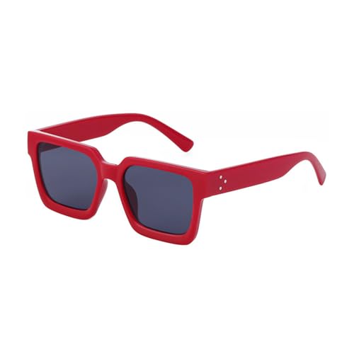 Lunettes de soleil carrées à protection solaire UV400 contre l'éblouissement en extérieur