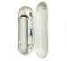 USonline911 Replacement Plastic Travel Case Protector Case for Braun Oral-B Select Model Toothbrushes (White, Medium)