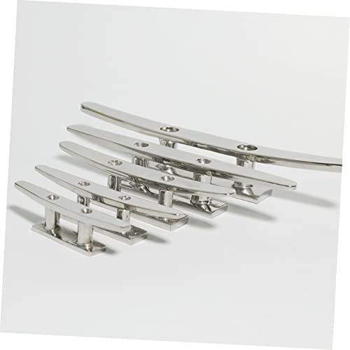 Uonlytech 6 Presilhas De Doca Rebatíveis Suporte De Corda Para Presilha Dobrável Para Base Aberta Pr