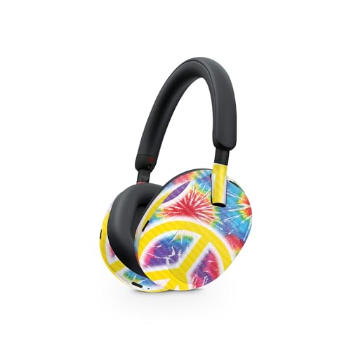 Image of MightySkins Carbon Fiber Skin Compatible with Sony WH-1000XM5 Headphones - Peaceful Explosion | Protective, Durable Textured Carbon Fiber Finish | Easy to Apply