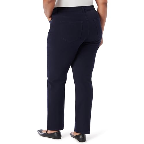 Image of Gloria Vanderbilt Womens Amanda Classic High Rise Tapered Jean Petite