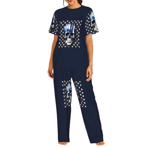 Pyjama femme doux à motifs étoiles pour des nuits douces et étoilées