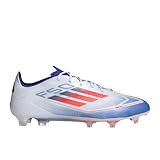 adidas Mens F50 Elite Laceless Firm Ground Soccer Cleats - White - Size 13 M