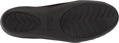 Skechers Skechers Women's Low Wedge Skimmer Pump, Black, 10 US medium
