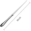 Letter Opener 2 Pieces Silver Envelope Opener Knifes Metal Letter Opening Knife 9 Inches Envelope Slitter (Silver)