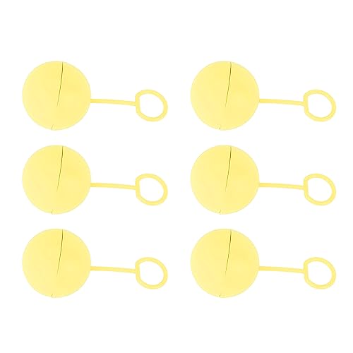 Water Ball Refillable Water Balloons Self Sealing Reusable for Pool Party (Yellow)