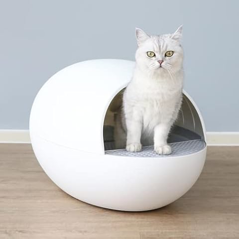 HONEY CARE Automatic Self-Cleaning Cat Litter Box, No More Scooping & Dust-Free Cat Littler Box for Multiple Cats Cover