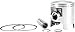 SP1 09-807-01N OEM Style Piston Kit - 0.25mm Oversize to 66.25mm