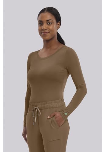 Image of Healing Hands Underscrub Long Sleeve Women Knits Scrub Tops