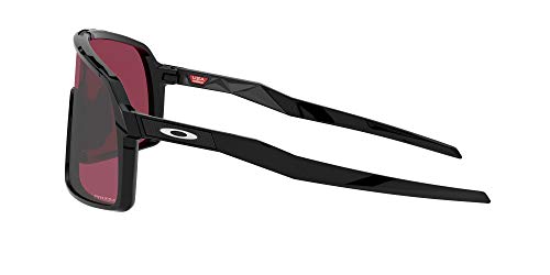 Oakley Men's Oo9406 Sutro Rectangular Sunglasses, Polished Black/Prizm Snow Black Iridium, 37 Mm #TOP3