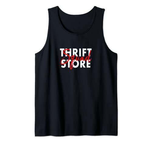 Thrift Store Squad Thrifting Shopping Ofertas segunda mano Camiseta sin Mangas