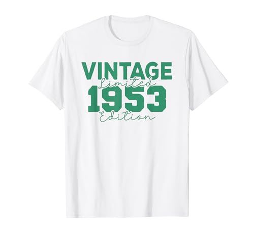71 Birthday Decorations Men Best of 1953 BDay 71st Birthday Camiseta