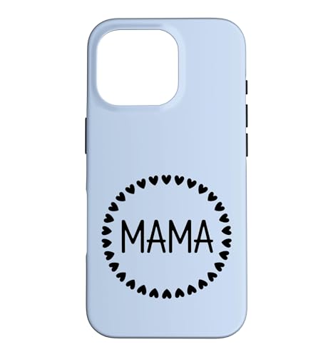 �u���[ - Mama Heart ���[�X �~�j�}���X�g �T�[�L�����[ ���u �X�}�z�P�[�X iPhone 16 Pro �p