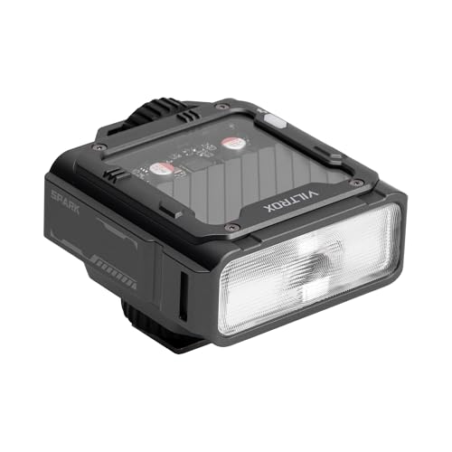 VILTROX Spark Z3 TTL Flash sur appareil photo 26Ws 7 niveaux 1s recyclage GN16 Cyber Mech Design Mini Flash (Gris, pour Nikon)