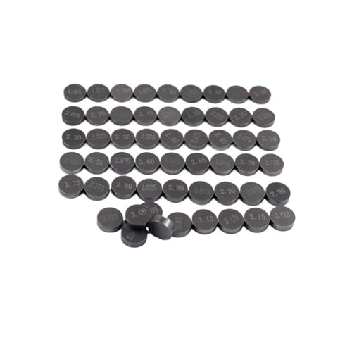 Cuñas de válvula para motocicleta 10.00mm pastillas de reglaje 530