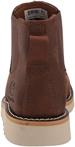 Carhartt Women's Wedge 5" Chelsea Boot FW5025-W, Dark Bison Oil Tanned, 7 | Image 2