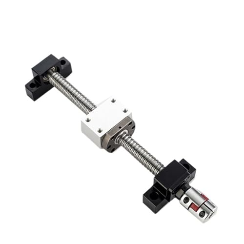 Metal Ball Screw nut end Processing 1pcs SFU2005 Ball Screw Spindle Kits and Motor Kits for Engraving Machine Accessories(1500mm)