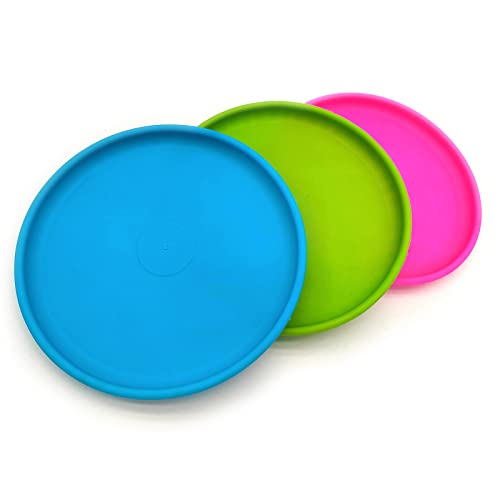 Dogcome 3 Pack Soft Rubber Dog Flying Discs For Small Medium Large Dogs  thumb #1