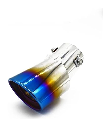 Silenciadores para tubo de escape de Buick en acero inoxidable curvo azul