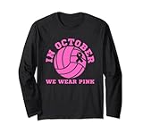 Photo Gallery nel mese di ottobre mettiamo la pallavolo del cancro al seno del nastro rosa maglia a manica Photo Gallery nel mese di ottobre mettiamo la pallavolo del cancro al seno del nastro rosa maglia a manica