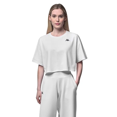 Crop top Kappa en coton de qualité supérieure coupe ample style M - 5