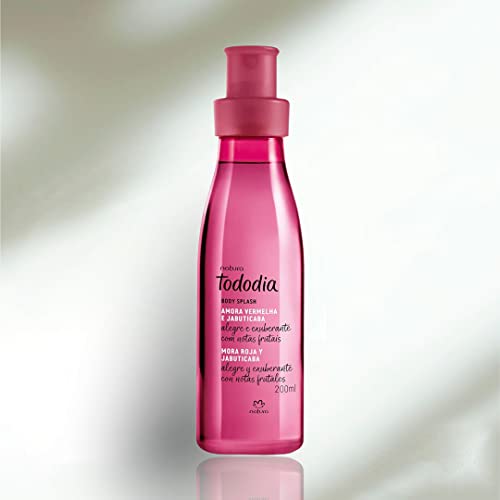 Body Splash Desodorante Colônia Tododia Amora Vermelha e Jabuticaba - 200ml